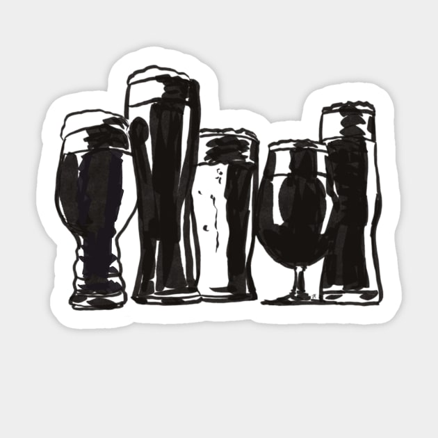 Brew Sticker by missdebi27